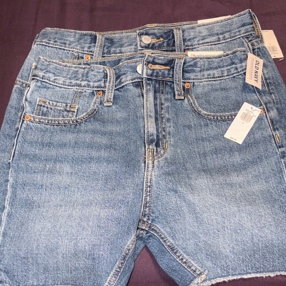 Old Navy Light Blue Denim Shorts